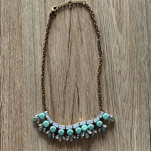 J crew turquoise necklace